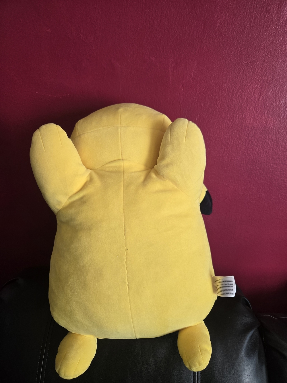 Large Yellow Sleeping Pikachu Plush - Picture 4 of 6